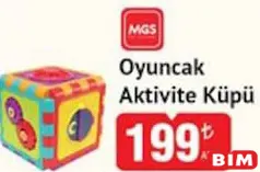 MGS OYUNCAK AKTİVİTE KÜPÜ